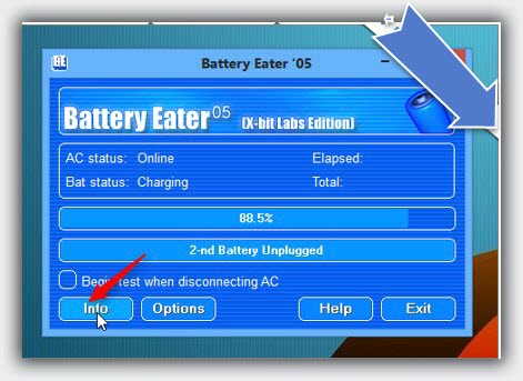 Продлить срок службы аккумулятора программой Battery Eater