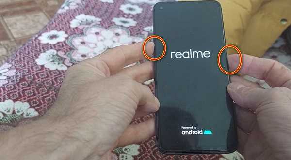 force restart realmi 6