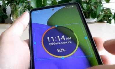 großes Batteriesymbol auf Android