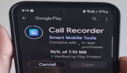 Samsung a54 arama kaydetme uygulaması
