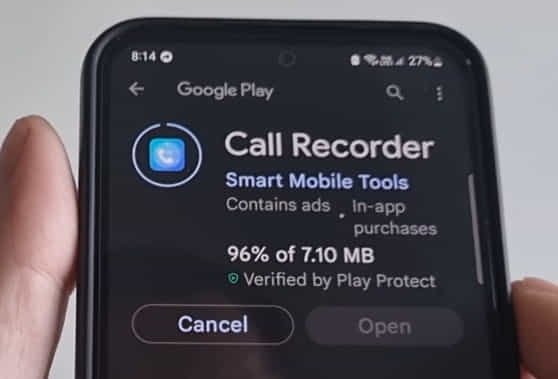 app to record conversations on Samsung a54