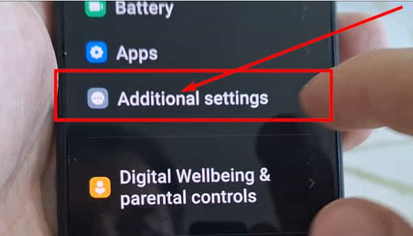 Xiaomi 11 Lite advanced options