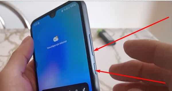 Samsung a05s kullanılarak ekran görüntüsü