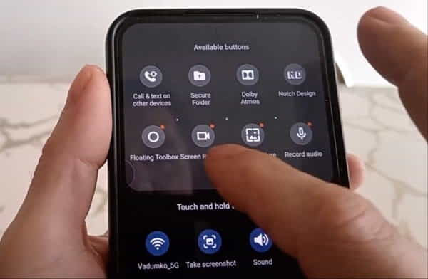 aplicativo para gravar tela no celular Samsung
